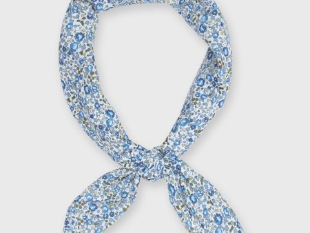 Anyway Scarf in Blue Eloise Liberty Fabric Supply