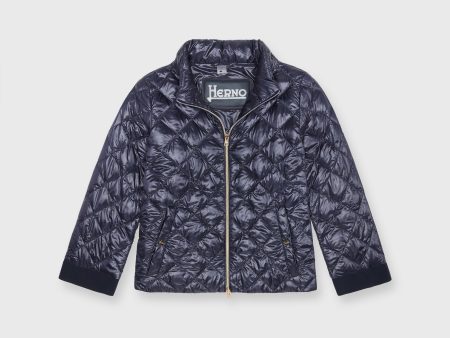 A-Line Short Jacket in New Blu Fashion