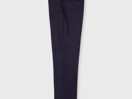 Dress Trouser in Navy Flannel Supply