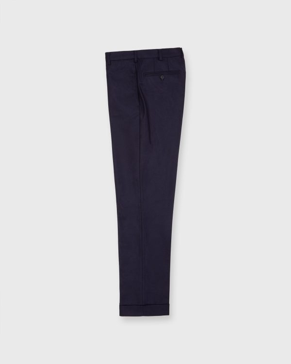 Dress Trouser in Navy Flannel Supply