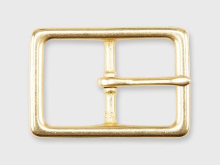 Rectangle Belt Buckle in Brass Supply