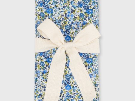 Napkins (Set of 4) in Blue Multi Emma & Georgina Augusta Liberty Fabric For Cheap