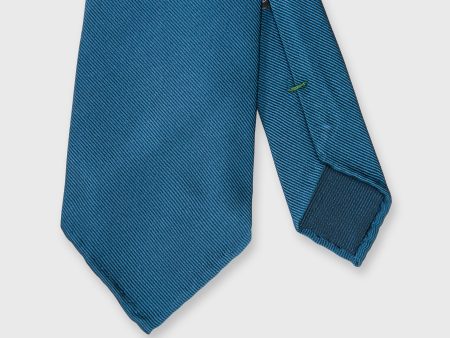 Silk Woven Tie in River Twill Cheap