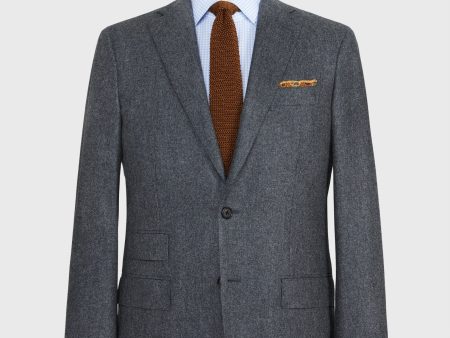 Kincaid No. 3 Jacket in Mid-Grey Flannel Discount