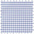 Made-to-Measure Shirt in Blue White Mini Gingham Poplin Online