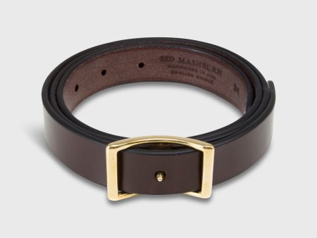 1  Reversible Conroy Belt in Chocolate Brown Bridle on Sale