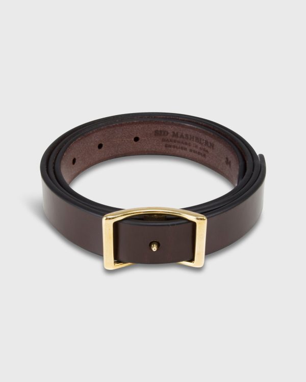 1  Reversible Conroy Belt in Chocolate Brown Bridle on Sale