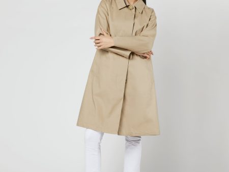 Banton Coat in Fawn For Cheap