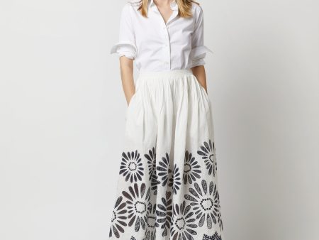 Annisa Skirt in Porcelain Discount