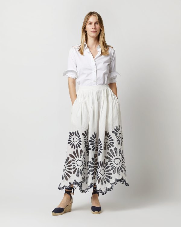 Annisa Skirt in Porcelain Discount