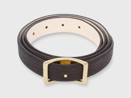 1  Conroy Belt in Chocolate Sharkskin For Cheap