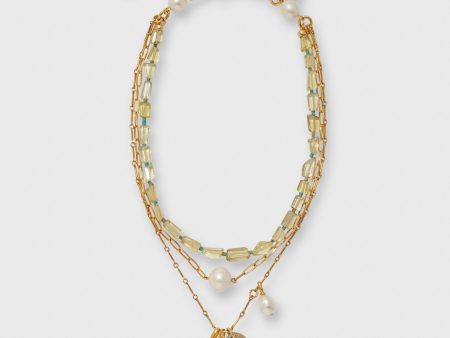 Athena Necklace in Multi on Sale