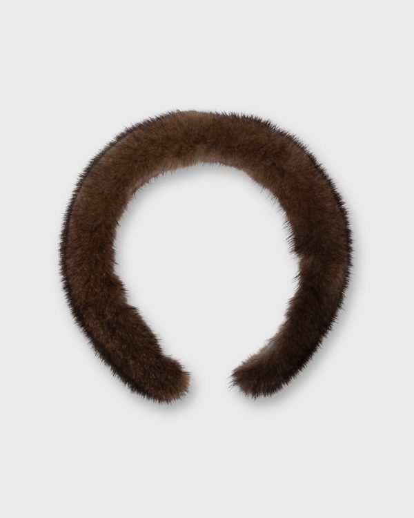 Mink Headband in Brown Online