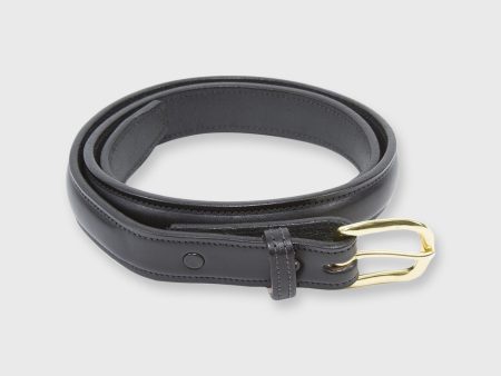 1  Bombay Stitch Belt in Black Bridle For Cheap