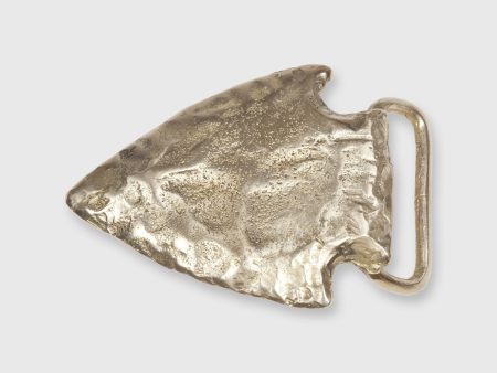 Arrowhead Belt Buckle in Brass Online