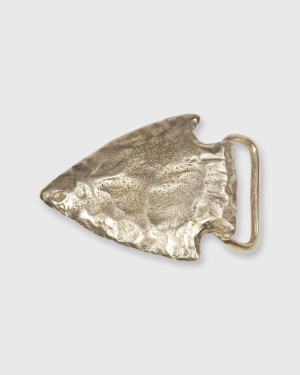 Arrowhead Belt Buckle in Brass Online