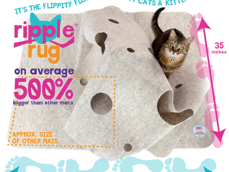 THE RIPPLE RUG - MeWow For Cheap