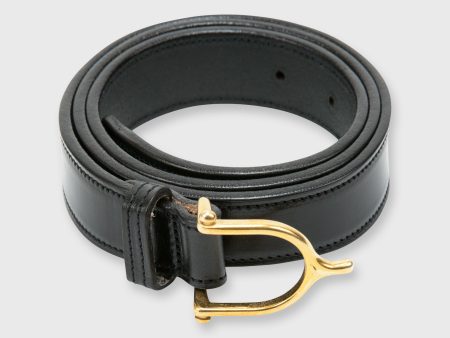 1  Spur Belt in Black Bridle on Sale