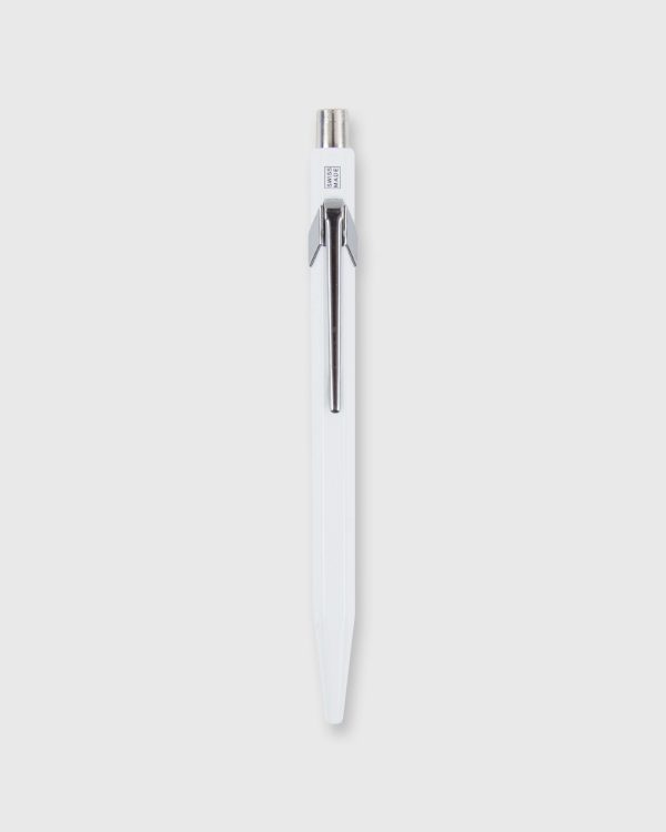 Ballpoint Pen in White on Sale