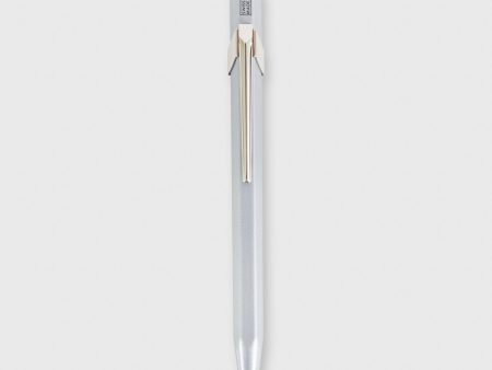 Ballpoint Pen in Silver Hot on Sale