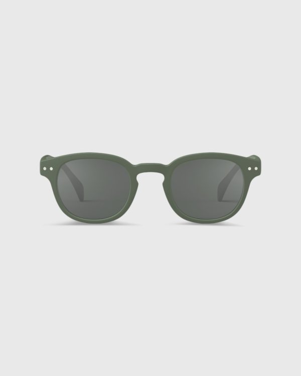 #C Sunglasses in Kaki Green Online now