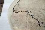 Between the cracks | Mud and watercolour root painting Online Hot Sale