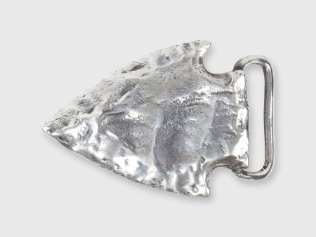 Arrowhead Belt Buckle in Sterling Silver Online Hot Sale