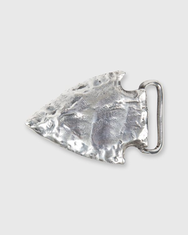 Arrowhead Belt Buckle in Sterling Silver Online Hot Sale