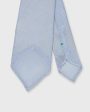 Silk Fino Grenadine Tie in Sky Fashion