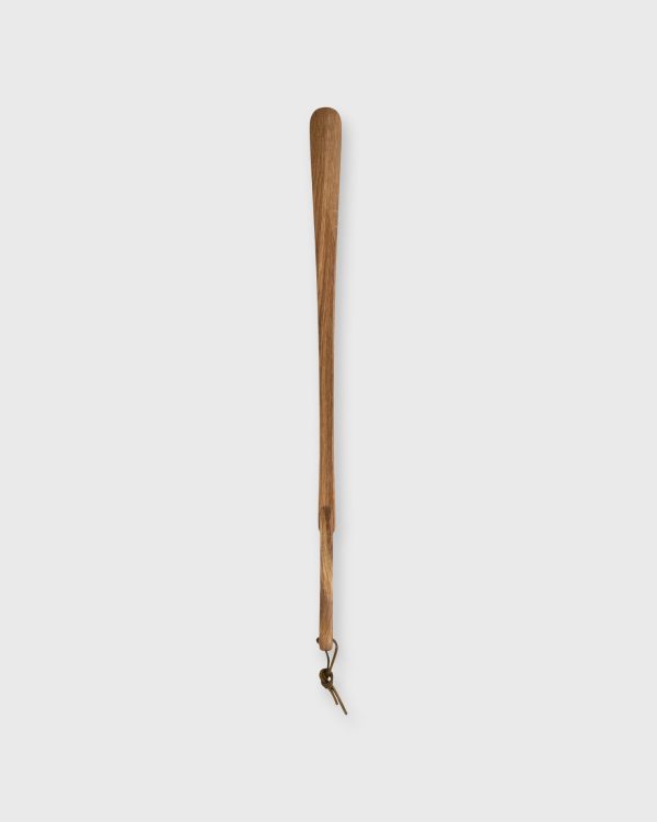 Shoe Horn in Dark Oiled Oak Wood Online Hot Sale