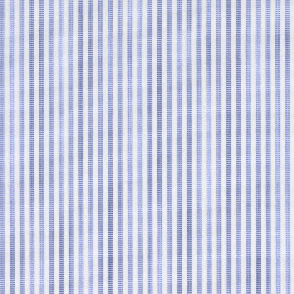 Made-to-Measure Shirt in Blue Stripe End-on-End Supply