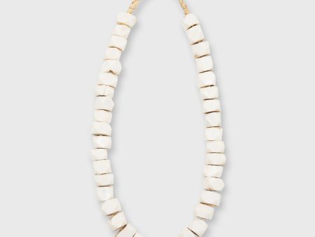 Diamond Cowbone Beads in Ivory Online