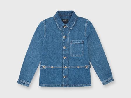 Dina Jacket in Washed Indigo Fashion