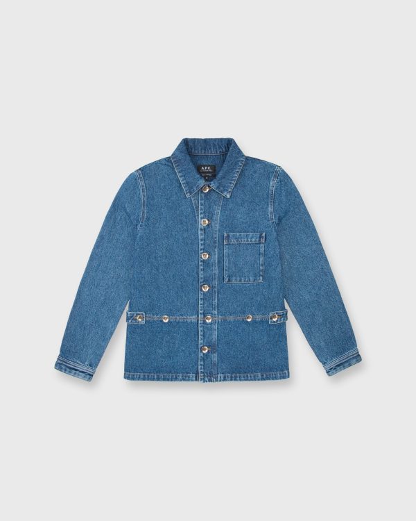 Dina Jacket in Washed Indigo Fashion