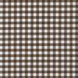 Made-to-Measure Shirt in Brown Medium Gingham Poplin Sale