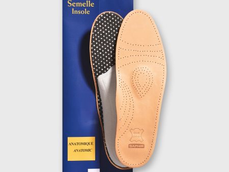 Anatomic Insole in Natural White Black Supply