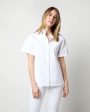 Agnes Shirt in White Poplin Cheap