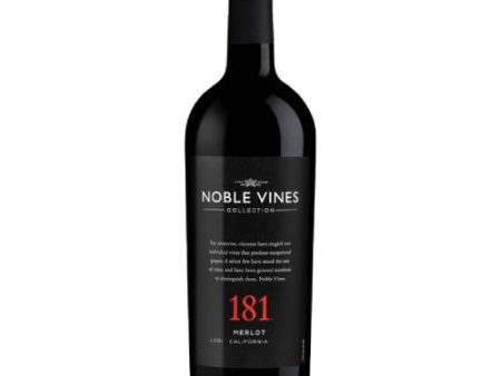 Noble Vines 181 Merlot - 750ML Online Hot Sale