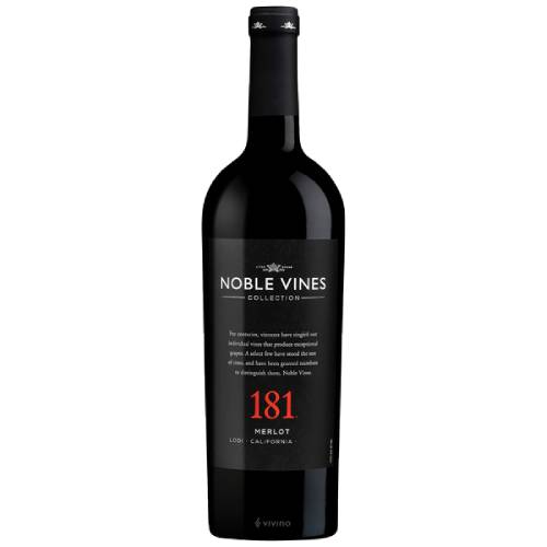 Noble Vines 181 Merlot - 750ML Online Hot Sale