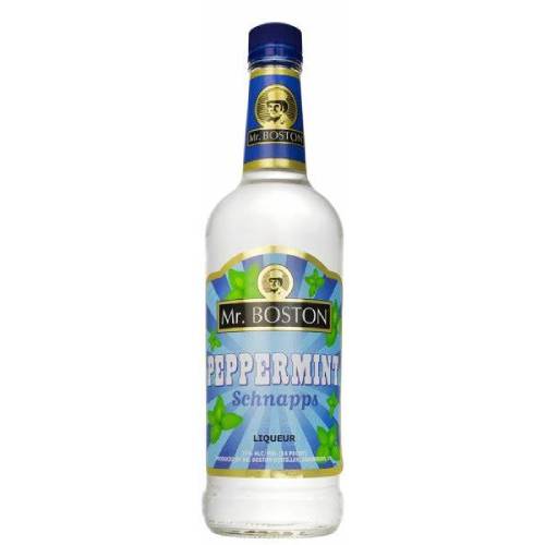 Mr. Boston Liqueur Peppermint Schnapps - 1L For Discount