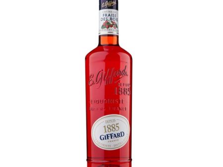 Giffard Liqueurs Crème de Fraise des bois (Wild strawberry) - 750ML Fashion