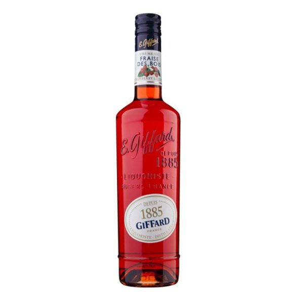 Giffard Liqueurs Crème de Fraise des bois (Wild strawberry) - 750ML Fashion