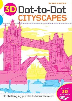 Shane Madden: 3D Dot-to-Dot: Cityscapes [2016] paperback Hot on Sale