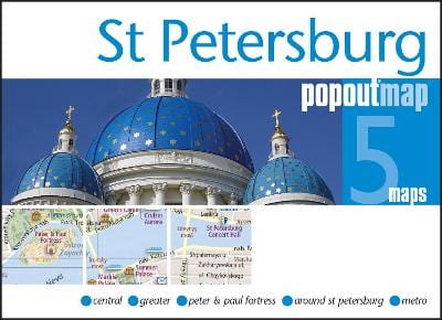 Maps PopOut: St Petersburg PopOut Map [2014] For Cheap